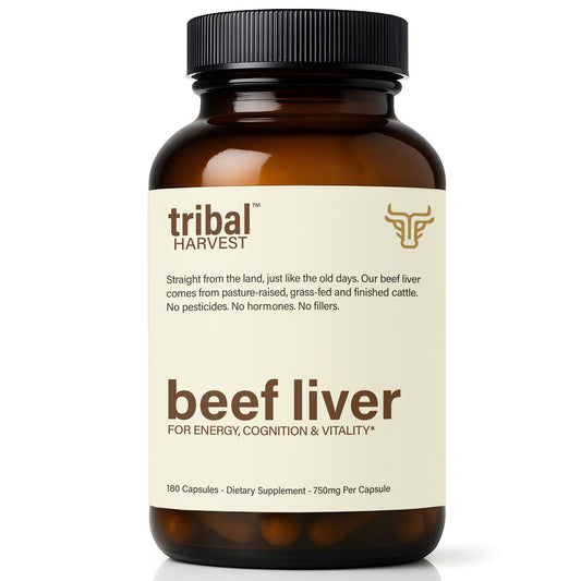 Grass-Fed & Finished Beef Liver Capsules